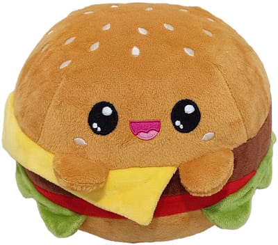 Joy Toy (IT) Yummis Knuffel Figure Burger 20 cm Knuffeles