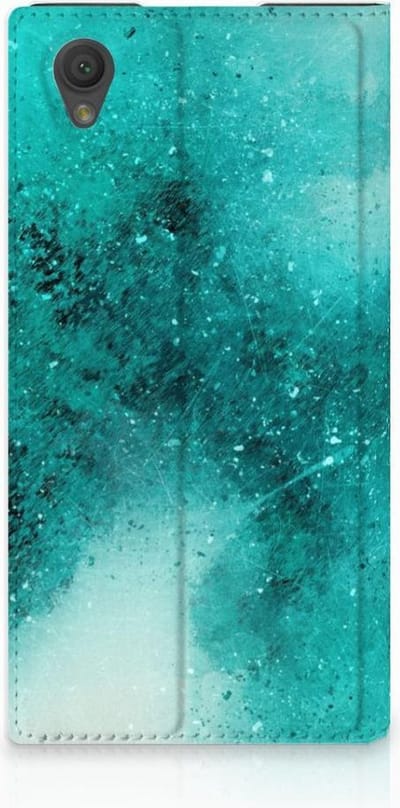 Bookcase Sony Xperia L1 Painting Blue