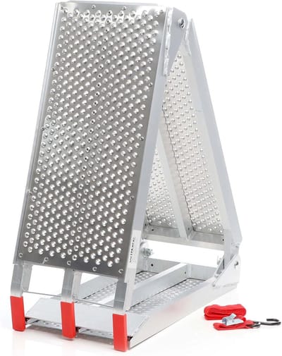 Opvouwbare Aluminium Laadrampen Set van 3 - Antislip Hellingshoek tot 270 kg