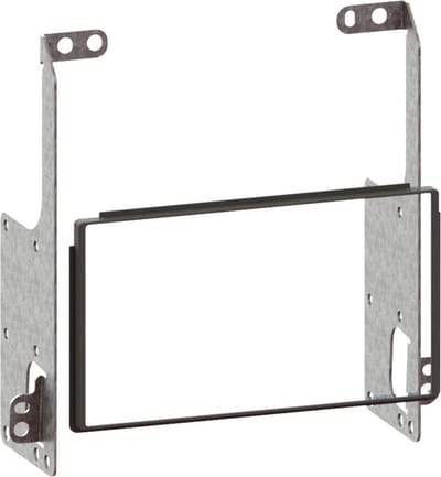 2-DIN Paneel geschikt voor Nissan X-Trail (T31) 2007-2014 Kleur: Zwart