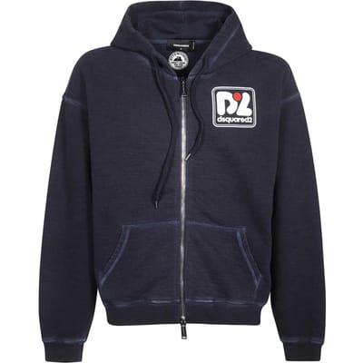 Dsquared2 Hercalina Fit Donkerblauwe Hoodie