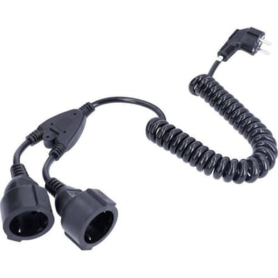 AS Schwabe 70429 Speciale kabel (H)05VV5-F 1 m / 2.5 m Zwart 1 stuk(s)