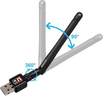 Wifi Antenna Adapter 150Mbps USB2.0 Wireless Network Card RTL8188FTV 2.4G Ethernet Wifi Receiver Access Point voor Desktop Laptop