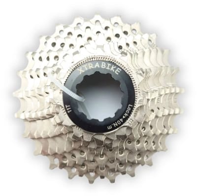 Xtrabike Cassette - 10-Speed - 11-25T - Shimano/SRAM Compatibel - MTB & Trekking Fietskrans - Zilver