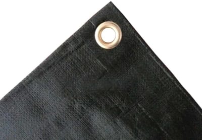 Afdekzeil 280g/m², 3,5 x 6 m (21m²), groen, waterdicht zeil, geweven afdekzeil