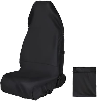 NTHProducts - Car Seat Protector - Waterproof - Bescherming tegen stof en vuil - Zwart - Geschikt voor alle autostoelen - Ideaal voor huisdieren en kin...