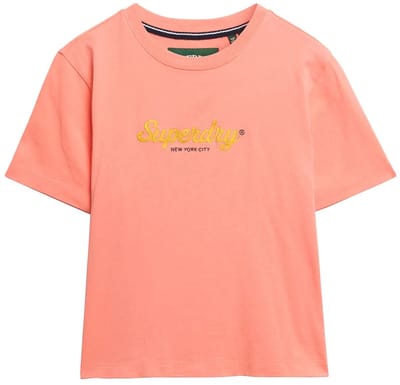 Superdry - Country Club ruimvallend T-shirt - Dames - T-shirts