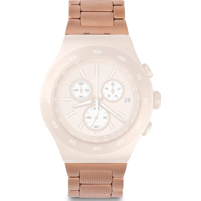 Swatch Irony - The Chrono - YO AYOG408G YOG408G Rosalona band