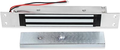 Elektrisch Magnetisch Slot - Magneetslot Deur - Toegangscontrole Beveiligen - Fail-Safe Ontwerp - 60 kg Houdkracht - Zilver