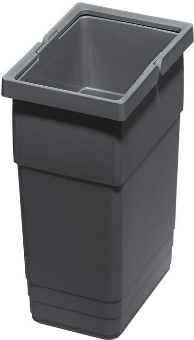 Ninka eins2vier Afvalbak 6 L 275 x 210 x 140 mm donkergrijs