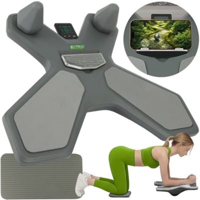 MOZY® - Balansbord met Teller - met Telefoonhouder of Doolhofspel - Antislip - Inclusief Kniemat - Planken - Balans - Fitness