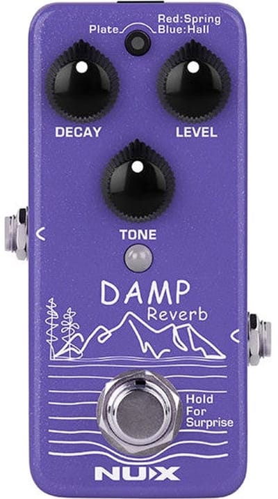 NUX NRV-3 Damp reverb effectpedaal