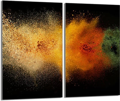 TMK ArtDeko - Kookplaat Glasbeschermplaat - 2x30x52 - Przyprawy Motief
