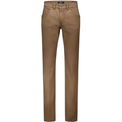 Gardeur Broek Bill 5-Pocket 3D Two-Tone Pattern Soft Touch Comfort Stretch Zand / male