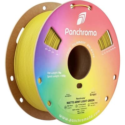 Polymaker CA04011 Panchroma™ Matte Filament PLA kunststof Mat, Gering kunststofgehalte 1.75 mm 1000 g Army Light Green, Groen 1 stuk(s)