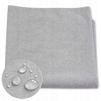 Dartomik Serie - Waterdichte Frotte Matrasbeschermer - 120x60 cm - Grijs
