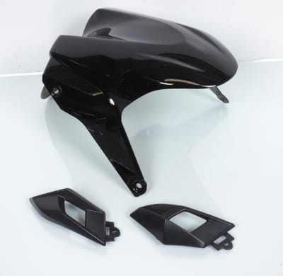 P2R bodykit voor MBK 50 Nitro Scooter 2013 tot 2020 glanzend zwart 9 onderdelen Gloednieuw