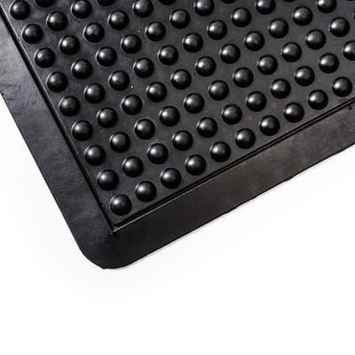 Werkplaatsmat 60x90cm - Ergonomische mat - Zwart - Anti vermoeidsheidsmat - Dikte 12mm