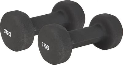 V3Tec Neoprene Dumbells 3,5KG Zwart