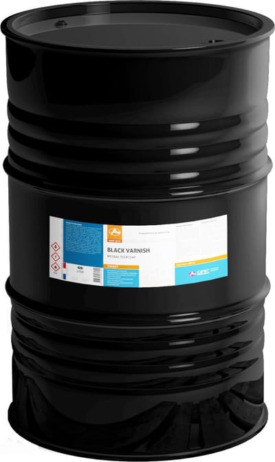 OAF PRO Black Varnish 60 liter - Ondergronds of schaduwrijk toepassen - Impregnerend en Waterafstotend - bestand tegen langdurige waterbelasting, verdunde zuren en basen
