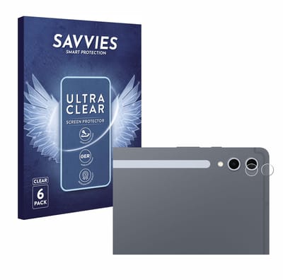Savvies - Screenprotector voor Samsung Galaxy Tab S10 Ultra WiFi / 5G - Folie Beschermfolie transparant 6 Stuks