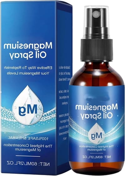 Natuurlijke Magnesiumolie Spray 60ml voor Spierontspanning, Gewrichtsgezondheid en Verbeterde Slaapkwaliteit