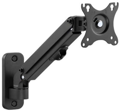 Gembird MA-WA1-01 mounting kit - adjustable arm - for LCD display - fine texture black