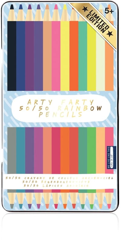 Notes To Self Arty Farty 50/50 Pencils