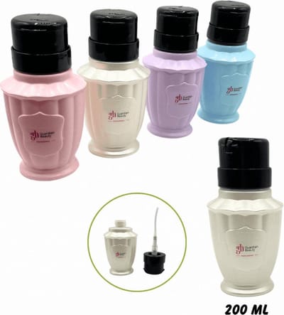 Guardian Beauty Vloeistof Pompje - Dispenserfles - Lege Pomp - Refillable - 200ml - Wit