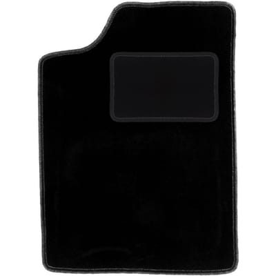 Bestuurdersmat zwart voor: Suzuki Swift II hatchback, sedan (1988-2004)