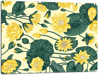 TMK ArtDeko - Snijplank - 52x40 cm - Glas - Bloemenmotief