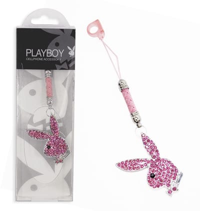 gsm hanger - Playboy Bunny head - swarovski