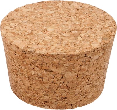 Kurkstop Conisch 37/45 mm – 3 Stuks – Voor Gistingsflessen 10 t/m 34 Liter