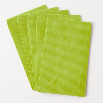 Professionele Cadeau zakjes - 50 Stuks - 11x17 cm - Papieren zakjes - Kraftpapier Lime Groen – Cadeauzakjes / geschenkzakjes