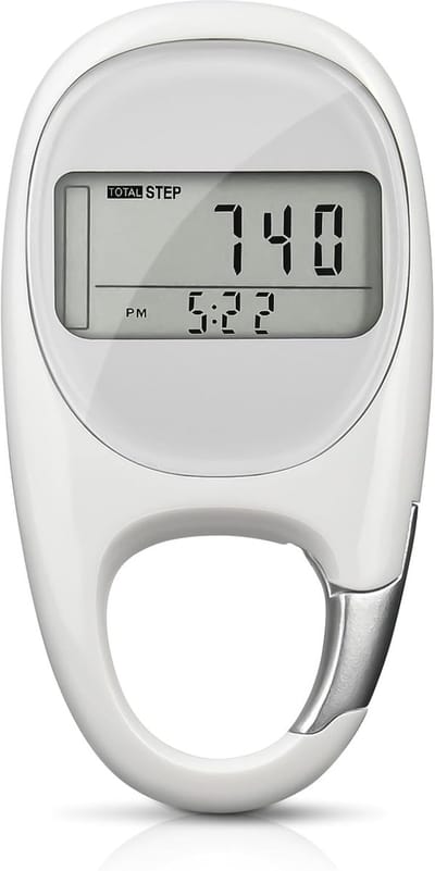 Lexium stappenteller broekzak - stappenteller clip - pedometer - stappenteller - stappenteller wandelen - activity tracker