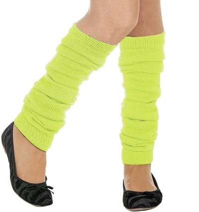 Beenwarmers - Been Warmers - Neon Groen - Carnaval - One Size - Een Paar
