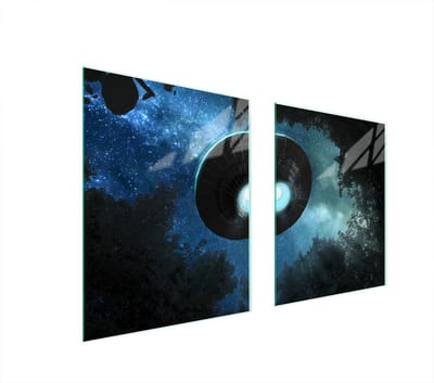 TMK ArtDeko - Serie - Glass Snijplank - 85x52 cm - Veilig en Praktisch