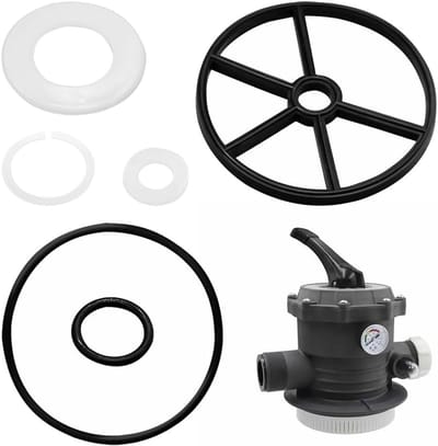 6 stuks afdichtingsset voor zwembadfilter, vervangende O-ringen en sterafdichtingen voor zandfilter ventielen, geschikt voor SP0710, SP710X, SP0711 en SP0712