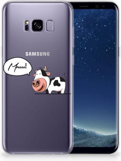 Samsung Galaxy S8 Plus Telefoonhoesje met Naam Cheeky Cow
