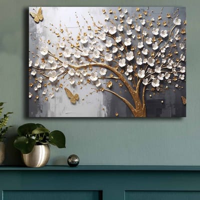 Asir - Decoratief schilderij op canvas - Veelkleurig - 100% canvas (dikte: 2,8 mm) - 72 x 5 x 102 cm