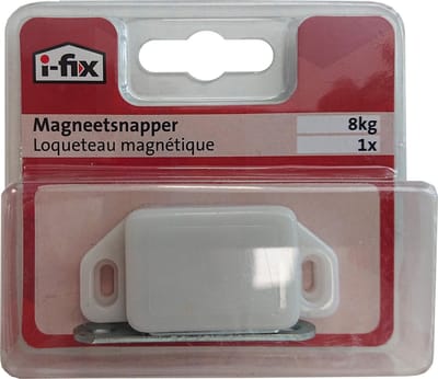 I-FIX extra sterke magneetsnapper 8 kg | 1 stuks | WIT