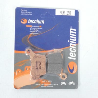 Plaquette de frein Tecnium pour Moto Husqvarna 610 SM ie 2008 à 2009 MOR291 Neuf