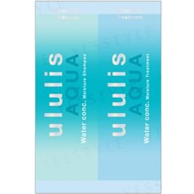 H2O - ululis AQUA Water Conc Moisture Shampoo & Treatment Trial Set 10ml+10g