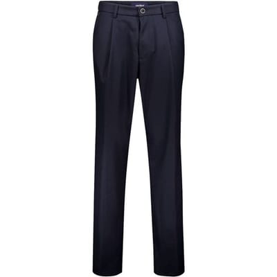 Gardeur Broek Liberty Faux Uni Loose Relaxed Comfort Stretch Dark Navy / male