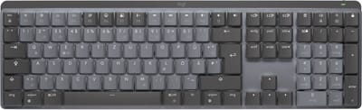 Logitech MX Mechanical toetsenbord RF-draadloos + Bluetooth QWERTZ Duits Grafiet, Grijs