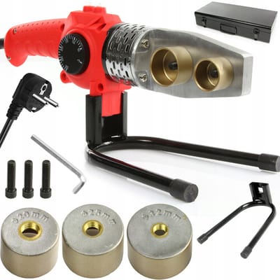 MAR-POL PRO Serie - PVC Pijp Lasapparaat - 1500W - Thermostaat