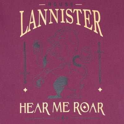 Game of Thrones House Lannister Men's T-Shirt - Bordeaux - S