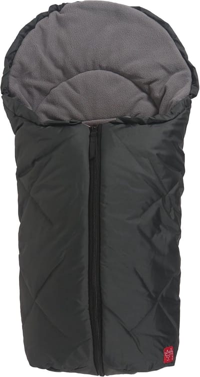 Baby voetenzak - Luxe trappelzak - Warm en droog - Wind en waterafstotend - 80x40 cm - Antraciet grijs