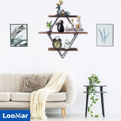 Wandrek - Wandplank - Muurplank - Zwevende plank - Keuken - Woonkamer - Modern - Industrieel - Geschikt voor Woonkamer Badkamer Keuken