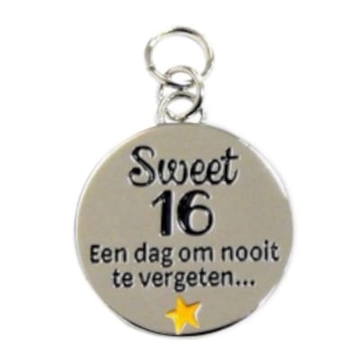 Bedeltje - Sweet 16 - Charms for you